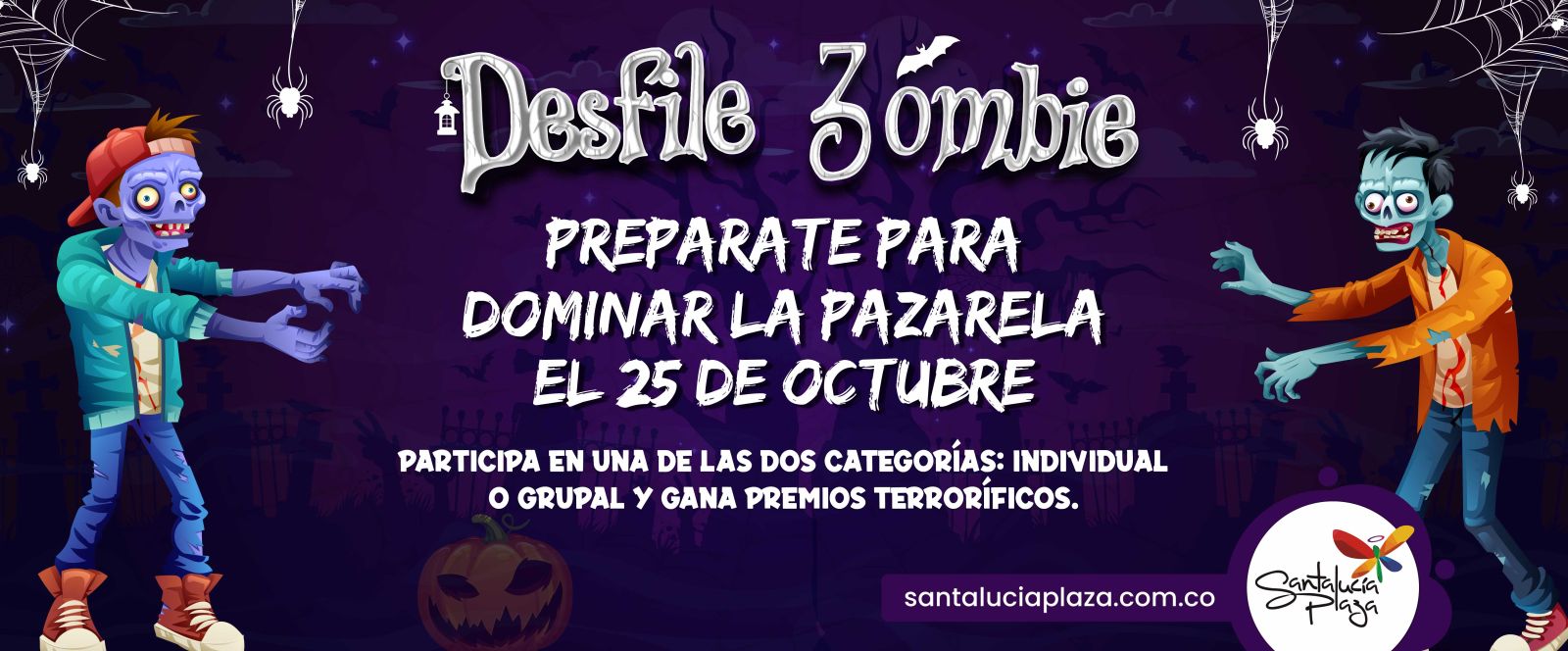 TERMINOS, CONDICIONES Y BASES DEL CONCURSO “DESFILE ZOMBIE SANTA LUCÍA PLAZA”