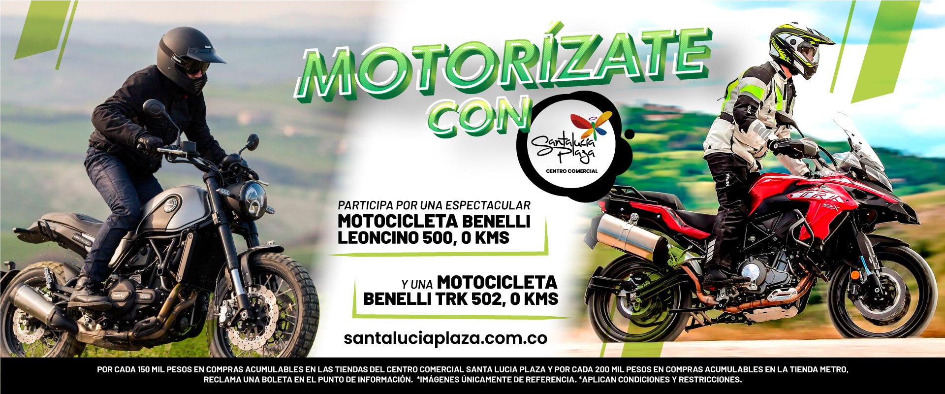 Motorízate con Santa Lucía Plaza