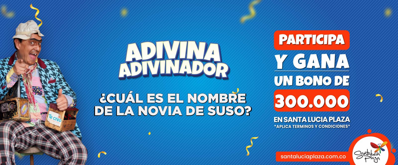 SORTEO ¿CUÁL ES EL NOMBRE DE LA NOVIA DE SUSO?